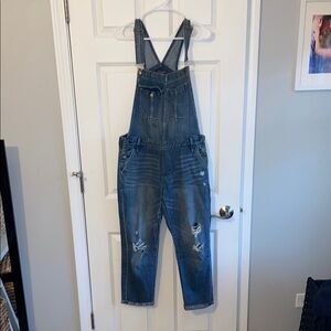 Abercrombie & Fitch Denim Overalls